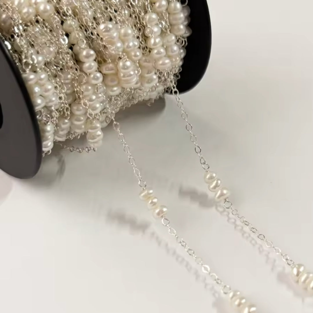 Arielle Pearl (925) Chain — Wholesale Chain
