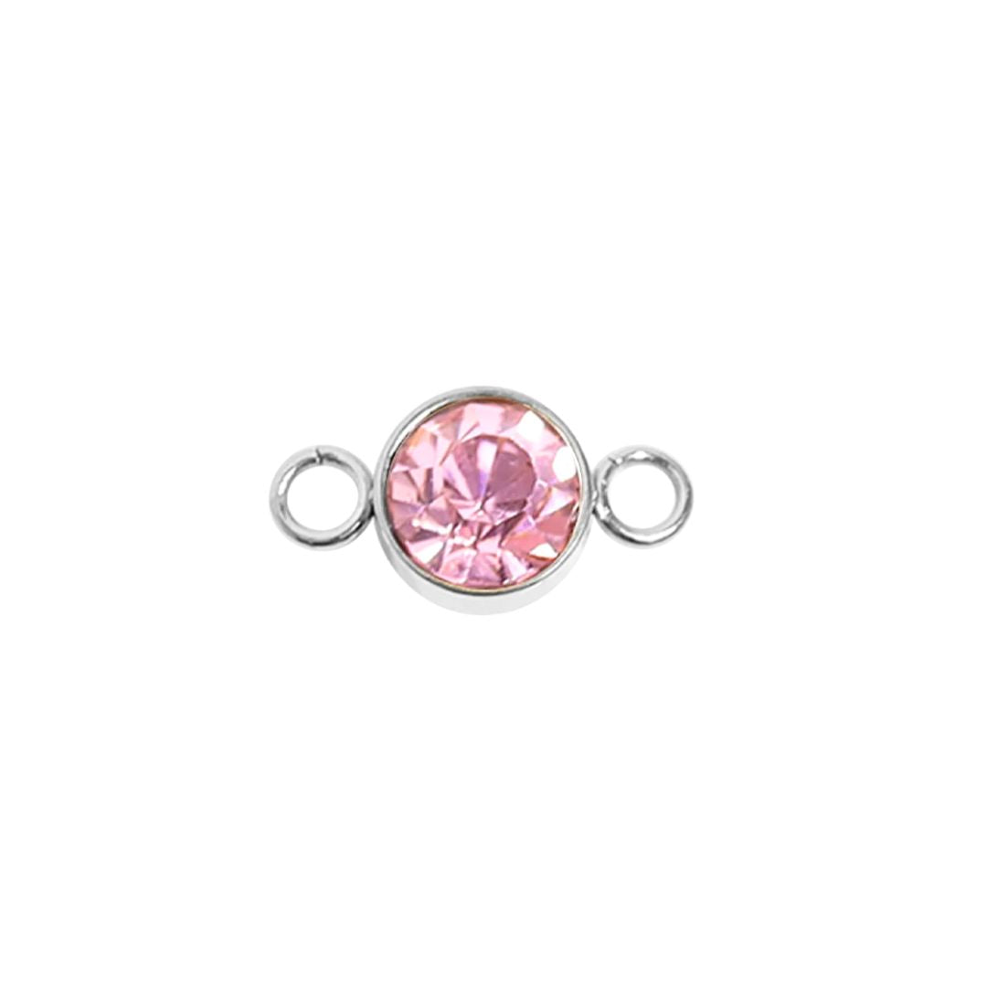 Birthstone Charm – 3mm Bezel Set