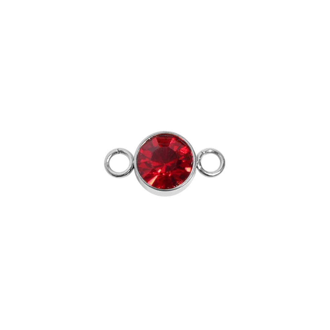 Birthstone Charm – 3mm Bezel Set